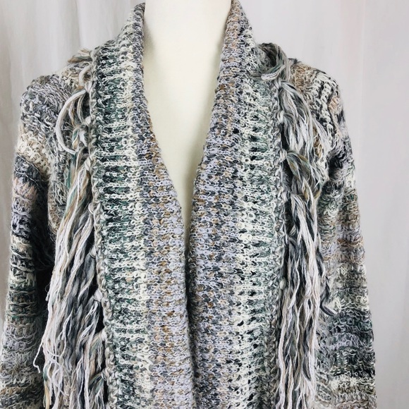 Free People Sweaters - Free People Fringe Open Front Sweater